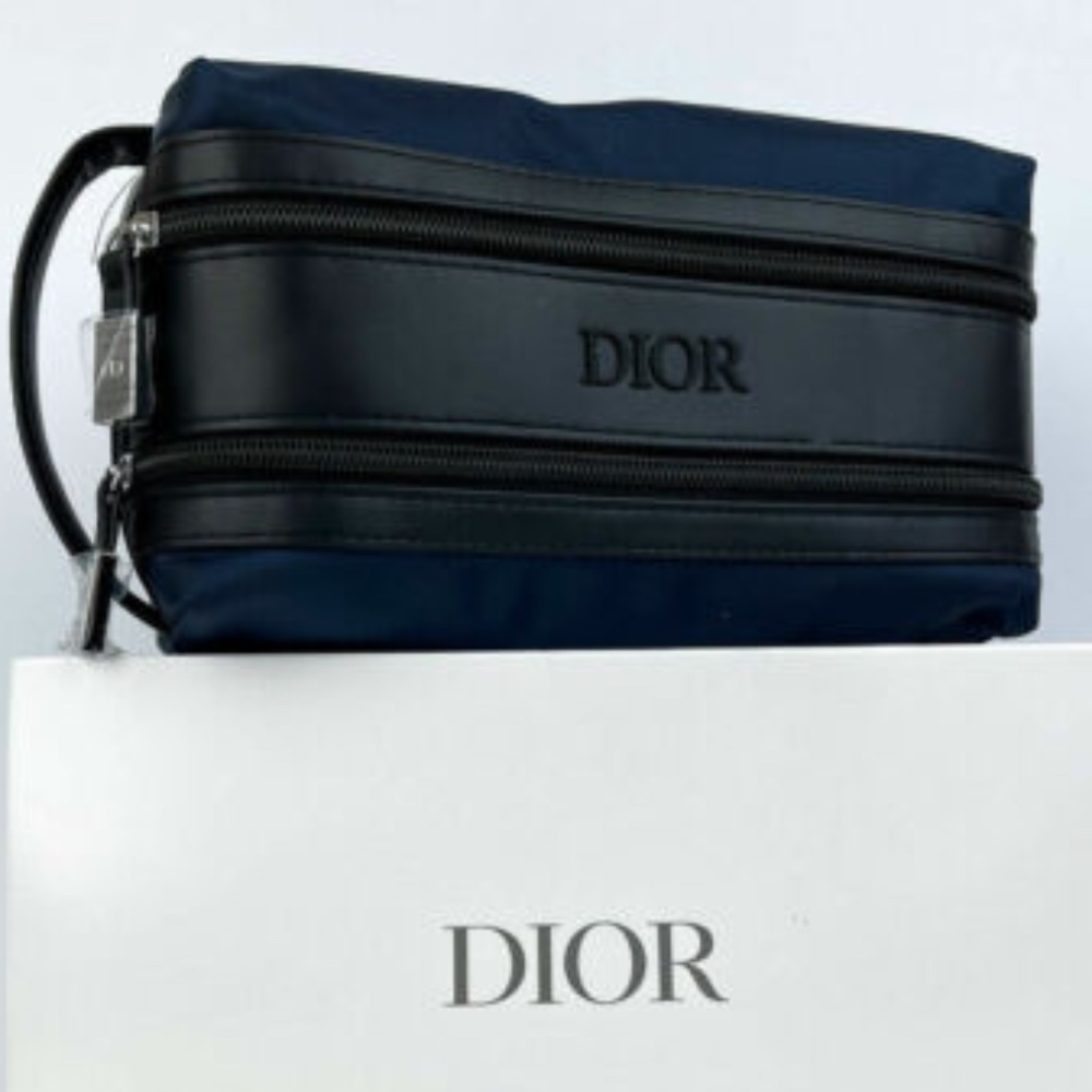 DIOR Bag NEW BOX Navy Blue Black